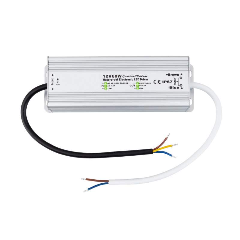 Fonte de alimentação 60W 12V IP67