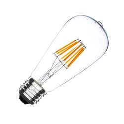 Lâmpada E27 LED vintage Filament ST64 4W