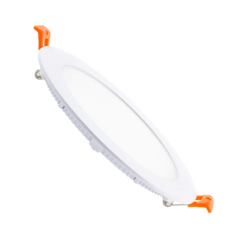 Candeeiro de tecto LED 12W redondo branco