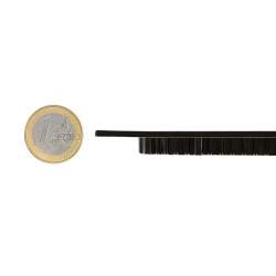 Candeeiro de tecto LED redondo preto 6w