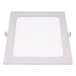 Downlight LED plano cuadrado 24W blanco