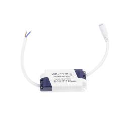 Candeeiro de tecto LED  plana quadrada branca 6W