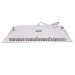 Candeeiro de tecto LED plana quadrada branca de 3W