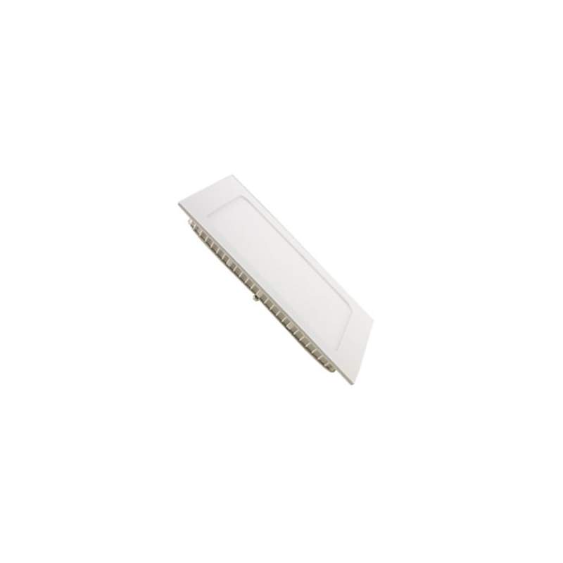 Candeeiro de tecto LED plana quadrada branca de 3W