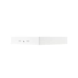Plafon LED de de superfície quadrado branco de 12W