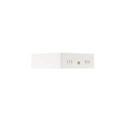 Plafon LED de superfície quadrada branca de 6W