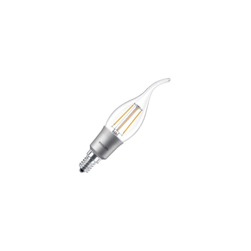 Lâmpada E14 LED vintage regulável com chama Philips 5W