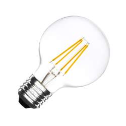 Lâmpada E27 LED vintage regulável filamento G80 6W