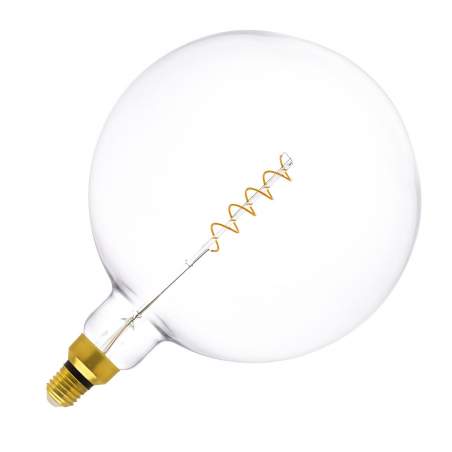 Bombilla LED E27 Vintage Regulable Filamento Espiral G250 4W