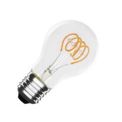 Lâmpada E27 LED  4W vintage  regulável  Filamento espiral A60