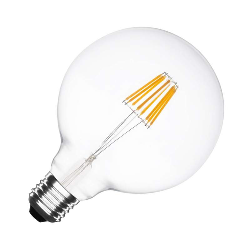 Lâmpada E27 LED 5,5 W vintage regulável filamento G125