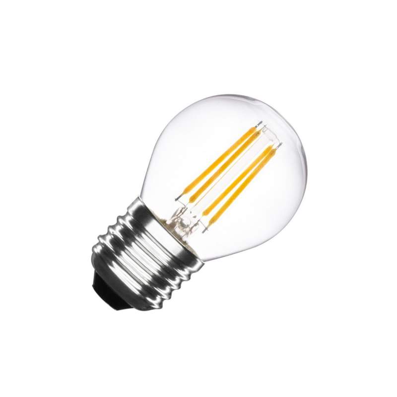 Lâmpada E27 LED 4W vintage regulável filamento  G45