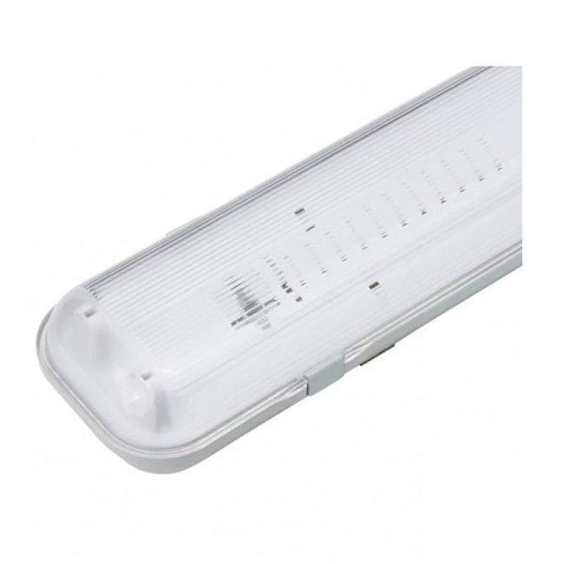 Luminária estanque para 2 tubos led 120cm