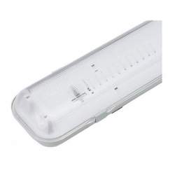 Luminária estanque para 2 tubos led 150cm