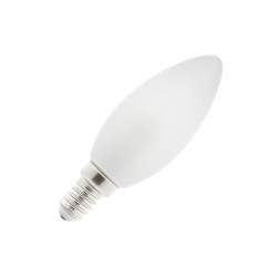 Lâmpada led VIDRO vela E14 4W