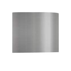 LUZ DE PAREDE HERMES OVAL ALUMÍNIO