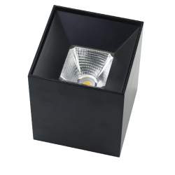 LUZ DE TETO RUBI PRETO 10W