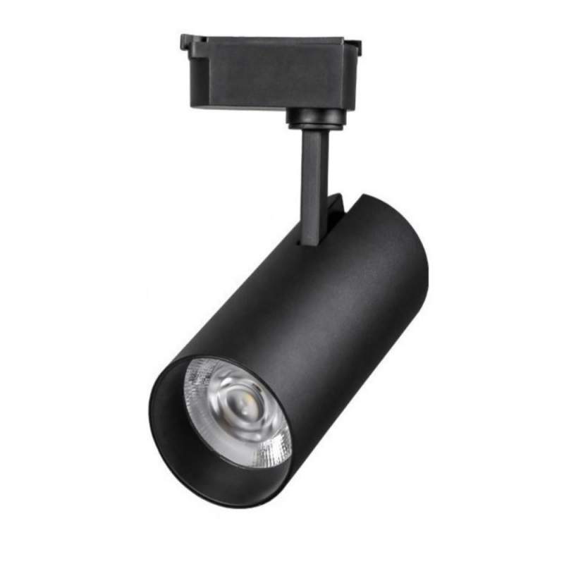 Luz Da Trilha Led monofásico PACIFIC 30W Epistar Preto