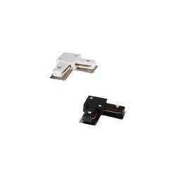 Conector LED tipo L carril monofásico