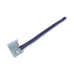 Cabo conector Fita LED para controlador 12V-24V RGBW 10mm
