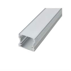 Perfil de Superfície em Alumínio para a Fita Led 17,5x14,5x2000MM