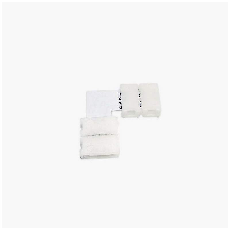 Conector L fita led RGB 10 mm