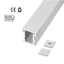 PERFIL SOLO EXTERIOR QUADRADO ANODIZADO PRATA 162226