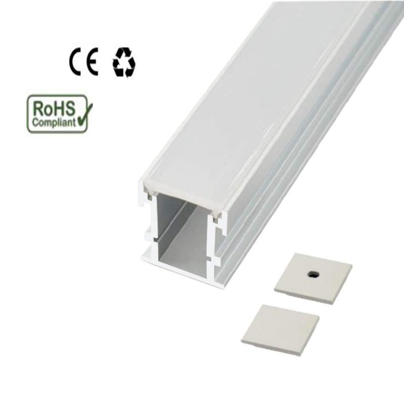 PERFIL SOLO EXTERIOR QUADRADO ANODIZADO PRATA 162226