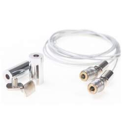KIT SUSPENSÃO TELHADO 2M. PARA PERFIL TIRAS LED 165000
