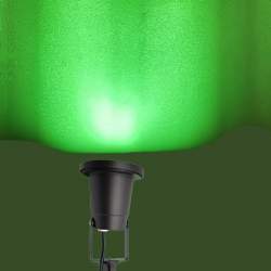LÂMPADA LED COR VERDE CLARO 6W CASQUILHO GU10