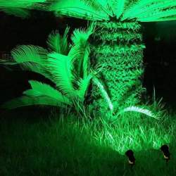 LÂMPADA LED COR VERDE CLARO 6W CASQUILHO GU10