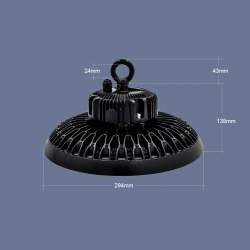 Campânula LED industrial UFO Lumileds driveless 150W