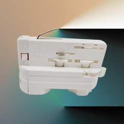 Adaptador de trilho trifásico
