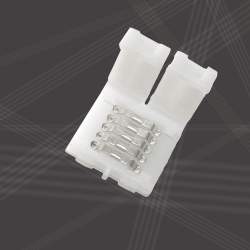 CONECTOR RÁPIDO FITA LED 12V-24V DC RGB-W 10 mm
