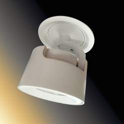 PROJETOR LED RECESSO-ORIEBLE MOKSA 20W CREE BRANCO