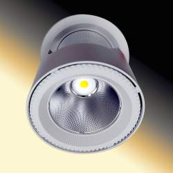 PROJETOR LED RECESSO-ORIEBLE MOKSA 20W CREE BRANCO