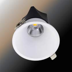 DOWNLIGHT LED RECESSED KEOP 12W COB REDONDO BRANCO
