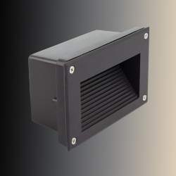 Baliza LED TANGUT lacada em preto 3W