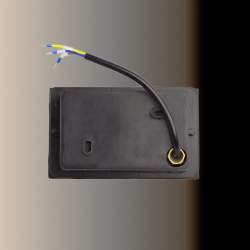 Baliza LED TANGUT lacada em preto 3W