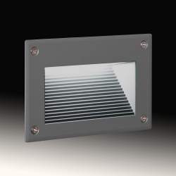 Baliza LED TANGUT lacada em cinza 3W