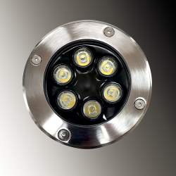 Foco led empotrable en suelo 6W
