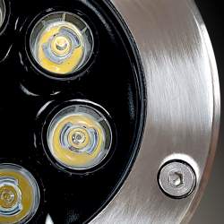 Foco led empotrable en suelo 6W