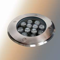 Foco led empotrable en suelo 12W