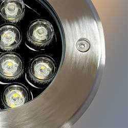 Foco led empotrable en suelo 12W