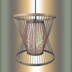 Lámpara de Techo Colgante Bambu 1xe27 ATHABASCA  30x30