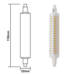 Bombilla Led Lineal 10W R-7S 118mm