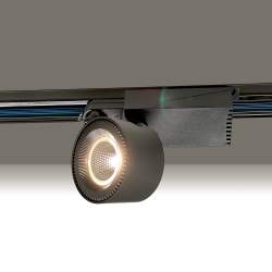Luz Da Trilha Led 3 Fases 15W CAMBRIDGE Preto Regulável