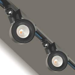 Luz Da Trilha Led 3 Fases 15W CAMBRIDGE Preto Regulável