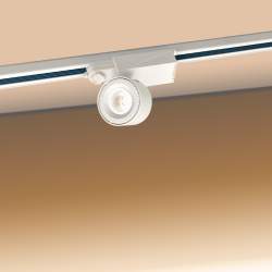 Luz Da Trilha Led 3 Fases 15W CAMBRIDGE Branco Regulável