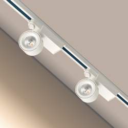 Luz Da Trilha Led 3 Fases 15W CAMBRIDGE Branco Regulável